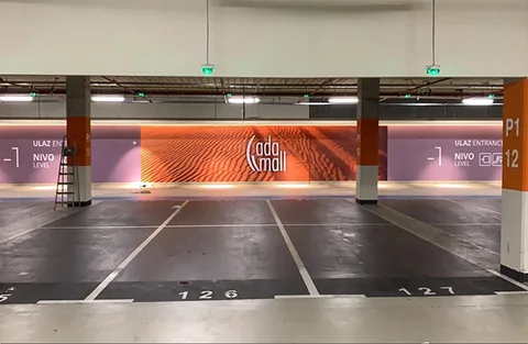 Ada Mall — obeležavanje objekta, tržni centar, fotografija 1 od 1