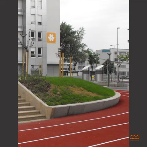 Belville Olympic Village — obeležavanje objekta, stambeni kompleks, fotografija 1 od 1