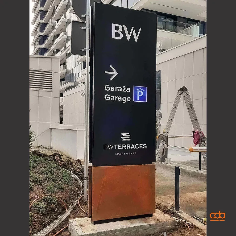 BW Terraces — obeležavanje objekta, stambeni kompleks, fotografija 8 od 9