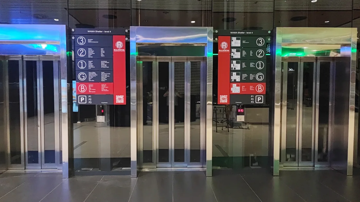 Rajićeva Shopping Center — obeležavanje objekta, tržni centar, fotografija 14 od 29