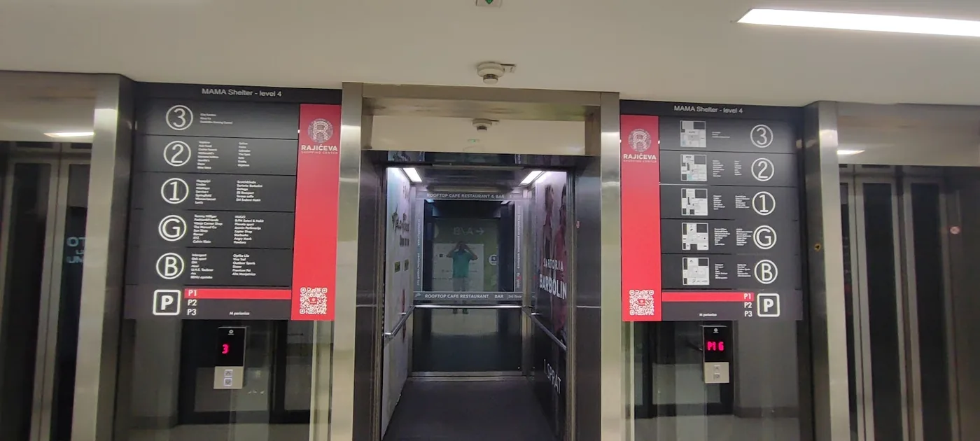 Rajićeva Shopping Center — obeležavanje objekta, tržni centar, fotografija 24 od 29