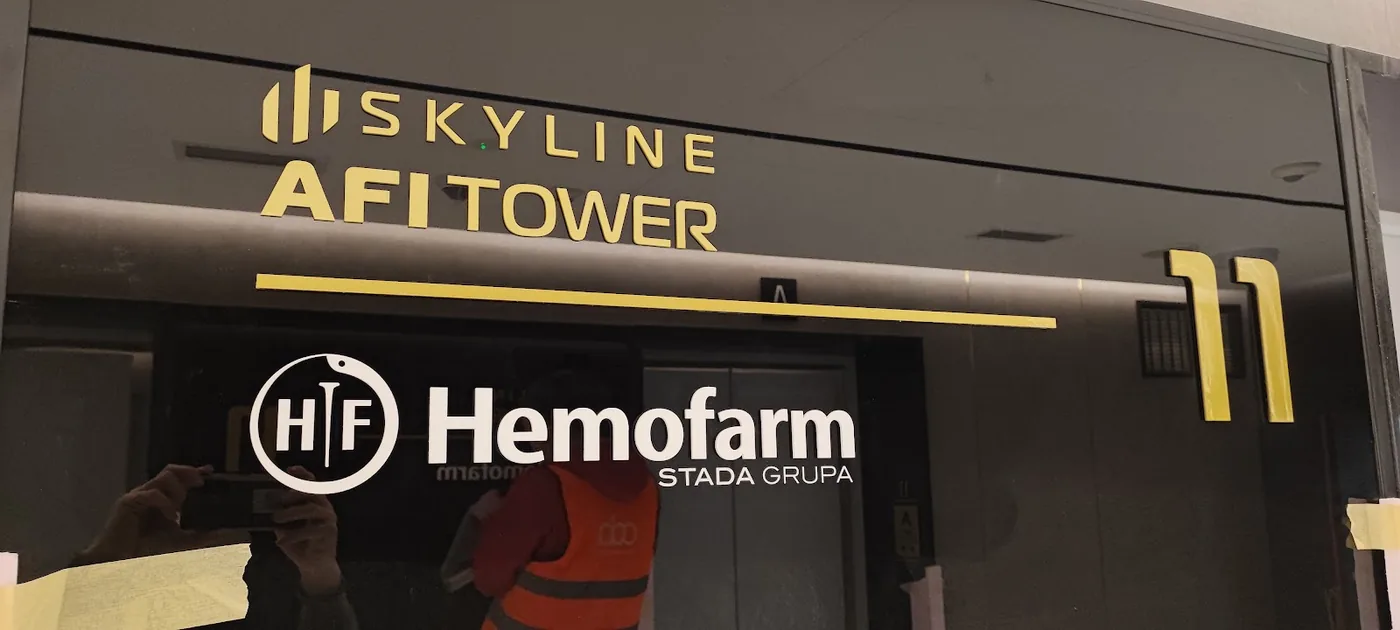 Skyline Belgrade / AFI Tower — obeležavanje objekta, poslovna kula i stambeni kompleks, fotografija 2 od 84